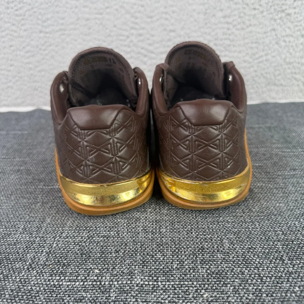 Nike Metcon 6 Training Shoes Mens 9 Brown Gold Gum‎ Premium CV1262-200